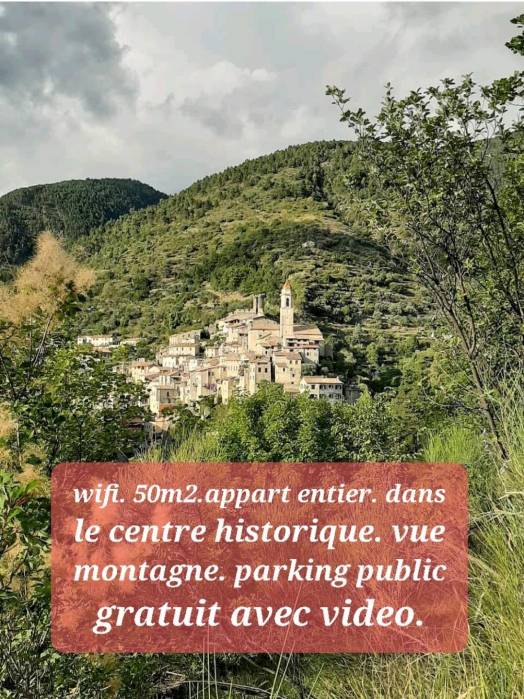 Gite Des Remparts Lucéram Buitenkant foto